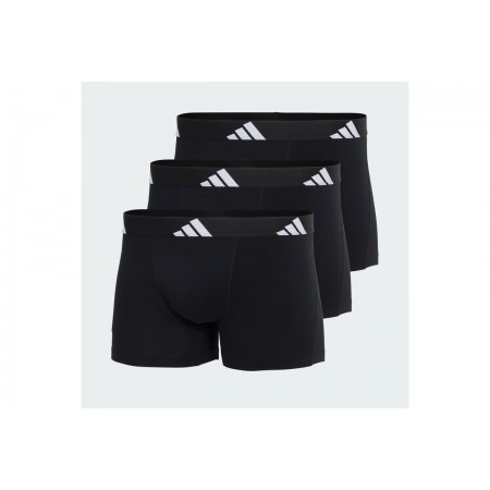 Adidas Performance Active Flex Cotton Ανδρικά Boxer Εσώρουχα 3 Τεμάχια