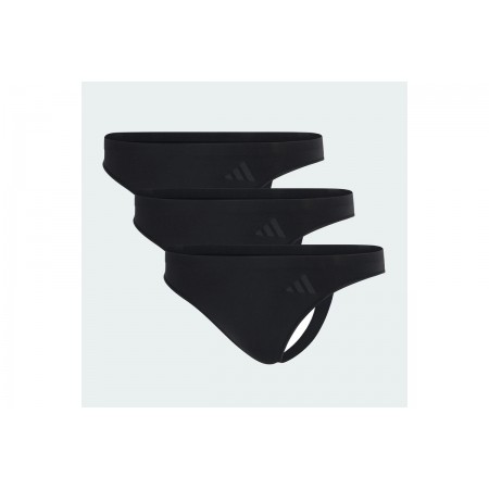 Adidas Performance Active Ultimate Stretch Εσώρουχο String 3-Τεμάχια 