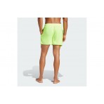 Adidas Performance Solid CLX Short Ανδρικό Μαγιό Σορτς Λαχανί