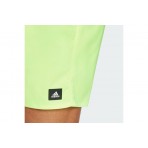 Adidas Performance Solid CLX Short Ανδρικό Μαγιό Σορτς Λαχανί