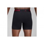 Jordan Flight Ανδρικά Boxer Εσώρουχα Μαύρα, Λευκά, Γκρι 3 Τεμάχια