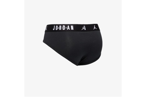 Jordan Flight Cotton Εσώρουχο Σλιπ 3-Τεμάχια (JM0743 023)