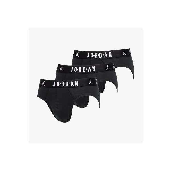 Jordan Flight Cotton Εσώρουχο Σλιπ 3-Τεμάχια (JM0743 023)