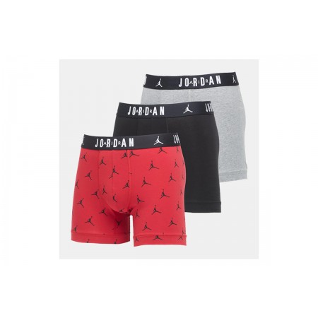 Jordan Flight Cotton Εσώρουχο Boxer 3-Τεμάχια (JM0839 R78)