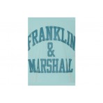 Franklin And Marshall Ανδρικό Κοντομάνικο T-Shirt Τυρκουάζ