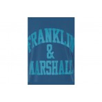 Franklin And Marshall Ανδρικό Κοντομάνικο T-Shirt Μπλε Σκούρο