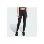 Adidas Training Essentials Glam Print Μακρύ Κολάν Μαύρο, Ασημί