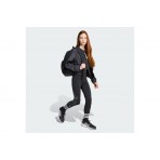 Adidas Training Essentials Glam Print Μακρύ Κολάν Μαύρο, Ασημί