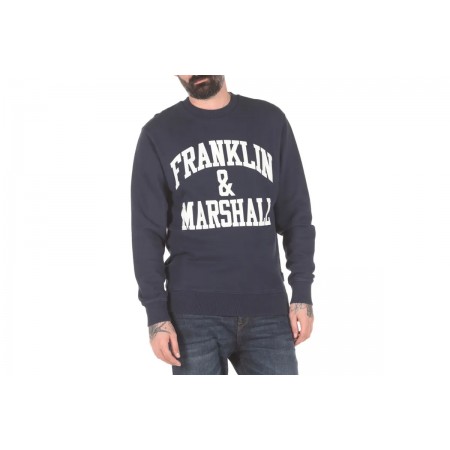 Franklin And Marshall Μπλούζα Με Λαιμόκοψη Ανδρική 
