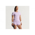 Adidas Adizero Essentials Γυναικείο Κοντομάνικο T-Shirt Λιλά