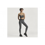 Adidas Performance Hyperglam Rib Γυναικείο Μακρύ Κολάν Ανθρακί, Μαύρο