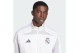 Adidas Real Madrid UBP Ανδρική Βαμβακερή Ζακέτα Λευκή, Γκρι