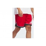 Adidas Performance Badge Of Sport Ανδρική Μπασκετική Βερμούδα Κόκκινη, Λευκή, Μαύρη