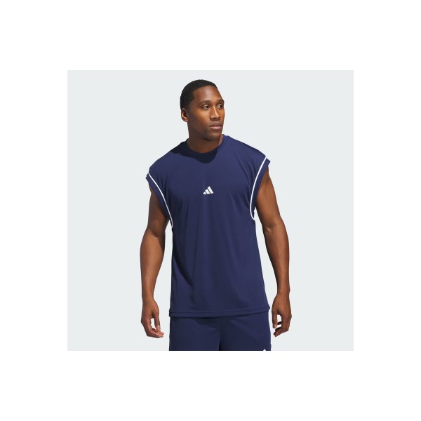 Adidas Performance All World Μπασκετική Μπλούζα Αμάνικη Ανδρική (JN4748)