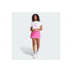 Adidas Performance Dance Graphic Γυναικείο Κοντομάνικο T-Shirt Λευκό