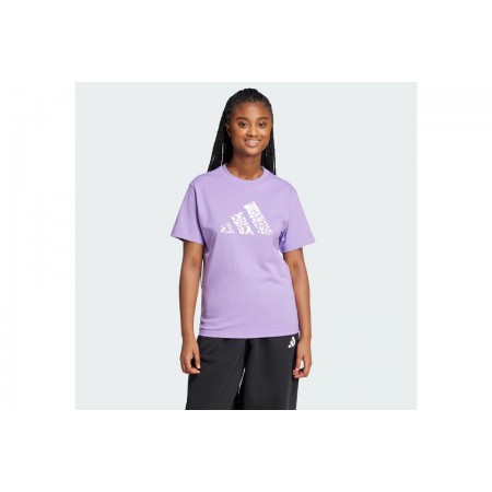 Adidas Performance Tech Metallic Graphic T-Shirt Γυναικείο 