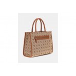 Guess Neda 4G Peony Logo Τσάντα Ωμου - Χειρός Fashion (JP965422 LATTE LOGO)
