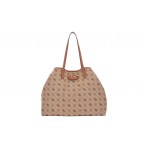 Guess Neda 4G Peony Logo Τσάντα Shopper (JP965424 LATTE LOGO)