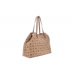 Guess Neda 4G Peony Logo Τσάντα Shopper (JP965424 LATTE LOGO)