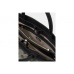 Guess Melinda Logo Τσάντα Χειρός (JP990206 BLACK LOGO)
