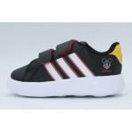 Adidas x Disney Mickey Mouse Grand Court Βρεφικά Sneakers Μαύρα, Λευκά