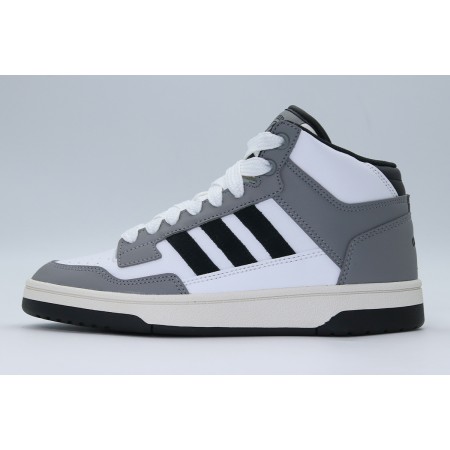 Adidas Performance Rapid Court Mid Sneakers Λευκά, Γκρι, Μαύρα