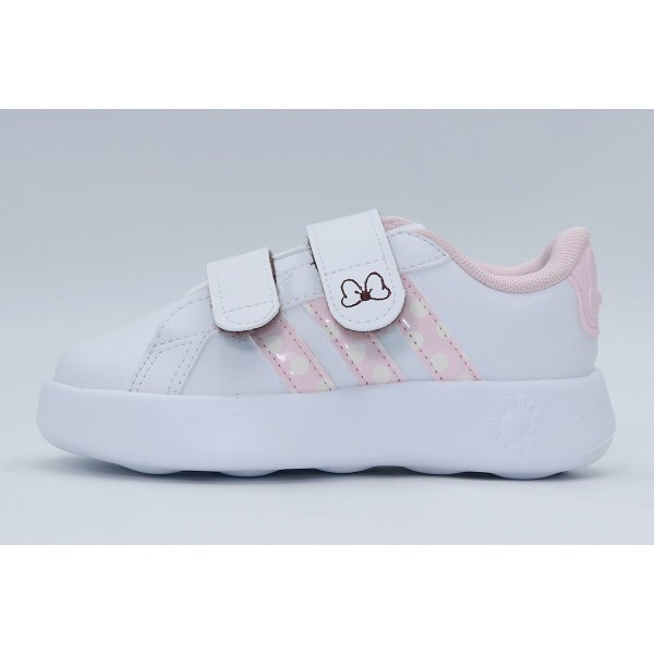 Adidas Performance X Disney Minnie Mouse Grand Court Sneakers (JR8130)