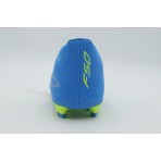 Adidas Performance F50 Club FG/MG Παιδικά Ποδοσφαιρικά Παπούτσια Γαλάζια, Κίτρινο Φλούο