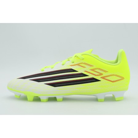 Adidas Performance F50 Club FG/MG Παιδικά Ποδοσφαιρικά Παπούτσια με Τάπες Κίτρινο Φλούο