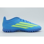 Adidas Performance F50 Club Turf Παιδικά Ποδοσφαιρικά Παπούτσια με Σχάρα Γαλάζια, Κίτρινα