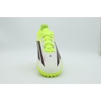 Adidas Performance F50 Club Turf Παιδικά Ποδοσφαιρικά Παπούτσια με Σχάρα Κίτρινο Φλούο, Λευκά, Μαύρα