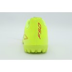 Adidas Performance F50 Club Turf Παιδικά Ποδοσφαιρικά Παπούτσια με Σχάρα Κίτρινο Φλούο, Λευκά, Μαύρα