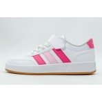 Adidas Performance Breaknet 3.0 Παιδικά Sneakers Λευκά, Ροζ, Φούξια