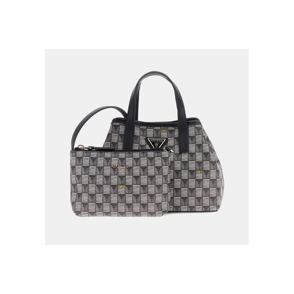 Guess Wave Mini Τσάντα Shopper (JT934475 BLACK LOGO)