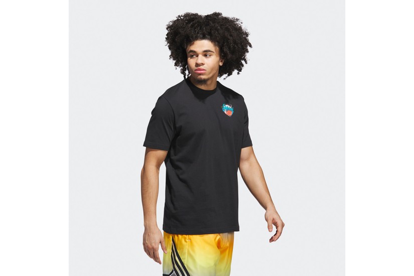 Adidas Performance Novelty Ανδρικό Κοντομάνικο T-Shirt Μαύρο