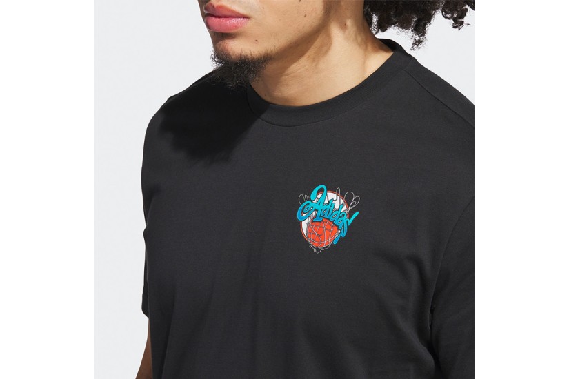Adidas Performance Novelty Ανδρικό Κοντομάνικο T-Shirt Μαύρο