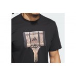 Adidas Basketball Gallery Graphic Ανδρικό Κοντομάνικο T-Shirt