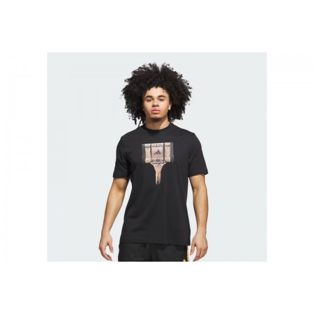 Adidas Basketball Gallery Graphic Ανδρικό Κοντομάνικο T-Shirt