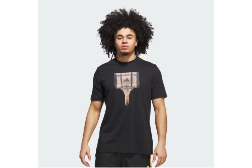 Adidas Performance Basketball Gallery Graphic T-Shirt Ανδρικό (JV8432)