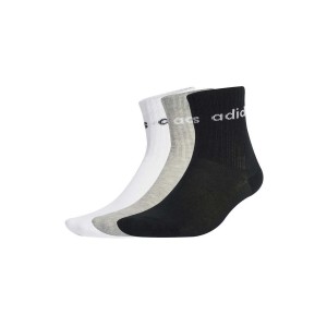 Adidas Performance Linear Kάλτσες Ψηλές 3 Ζευγάρια (JW0327)