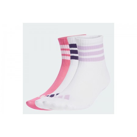 Adidas Performance Ribbed Kάλτσες Ψηλές 3 Ζευγάρια 