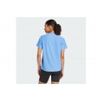 Adidas Own The Run Γυναικείο Κοντομάνικο T-Shirt Μωβ, Λευκό