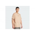Adidas Performance All SZN Ανδρικό Κοντομάνικο T-Shirt Μπεζ