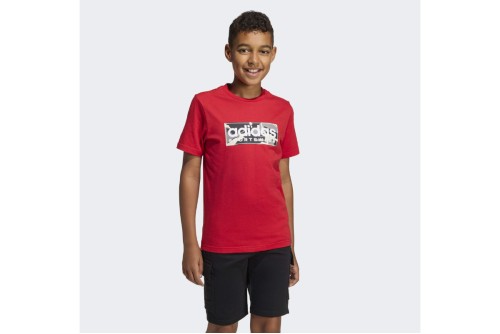 Adidas Performance Camo Linear Graphic T-Shirt (JX6868)