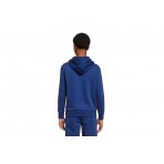 Adidas Performance Essentials Fleece Παιδικό Φούτερ με Κουκούλα Μπλε Σκούρο