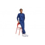 Adidas Performance Essentials Fleece Παιδικό Φούτερ με Κουκούλα Μπλε Σκούρο