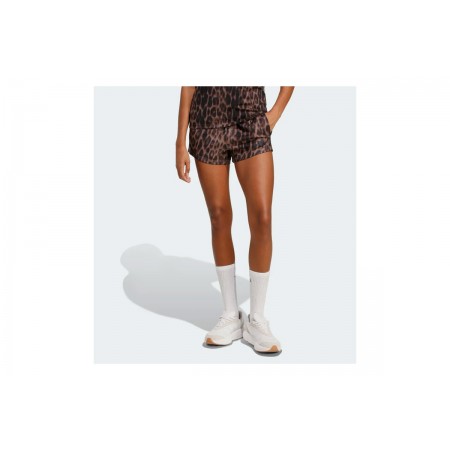 Adidas Performance Seasonal Essentials Leopard Print 3-Stripes Σορτς Αθλητικό 