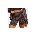 Adidas Performance Seasonal Essentials Leopard Print Κολάν Κοντό Γυναικείο (JZ0201)