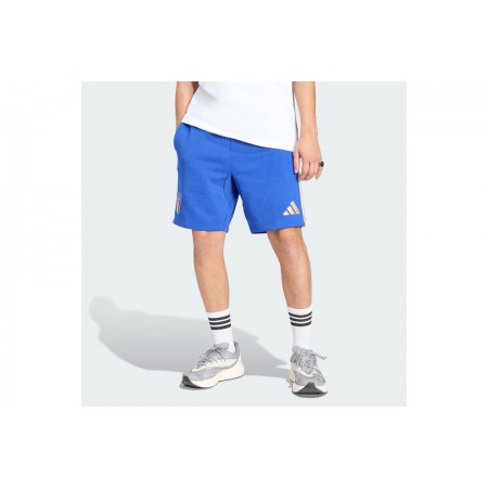 Adidas Performance Italy Dna Fleece Βερμούδα Αθλητική Ανδρική 