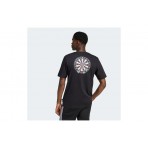 Adidas Performance Novelty Dart Graphic Ανδρικό Κοντομάνικο T-Shirt Μαύρο